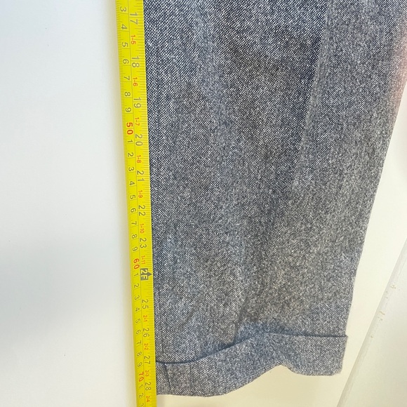 Lauren Ralph Lauren Wool Plaid Pleated Trouser Pant Gray SZ 12 - Picture 11 of 11